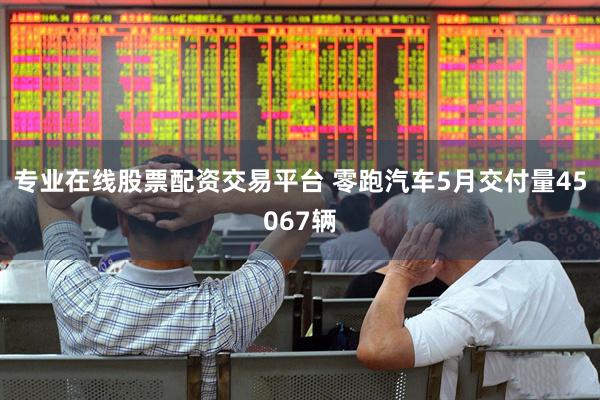 专业在线股票配资交易平台 零跑汽车5月交付量45067辆