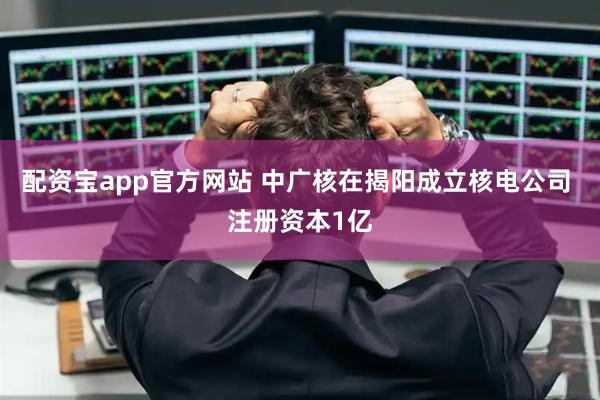 配资宝app官方网站 中广核在揭阳成立核电公司 注册资本1亿