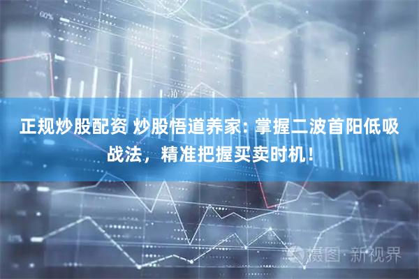 正规炒股配资 炒股悟道养家: 掌握二波首阳低吸战法，精准把握买卖时机！
